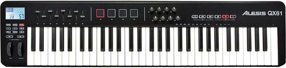 Alesis QX61 | 61-Key Advanced USB/MIDI keyboard Controller