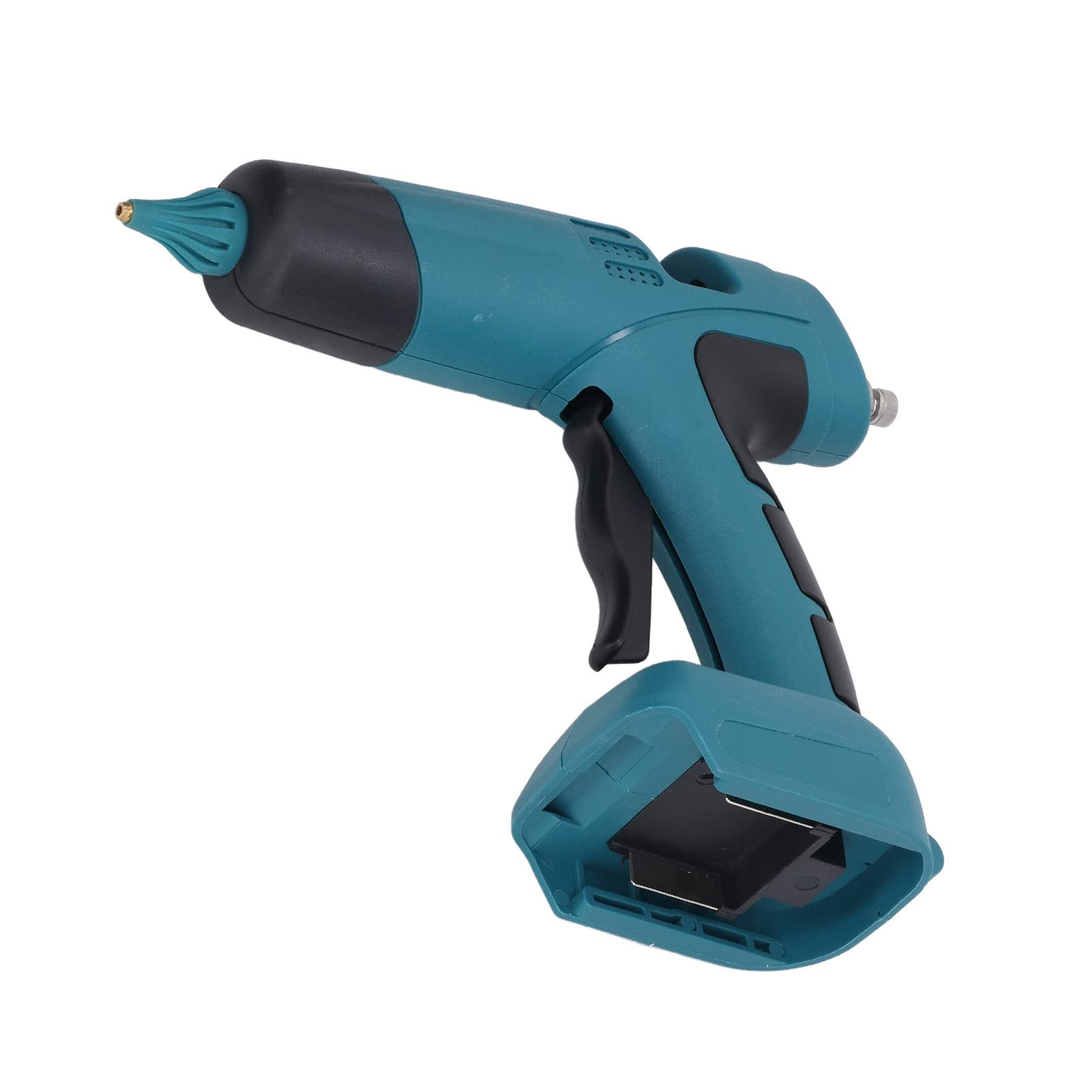 FTVOGUE Pistola per Colla a Caldo Senza Fili, Strumento per Colla a Caldo da 60 W, Riscaldamento Rapido con Ugello in Metallo, Adatto per Batterie da 18 V Serie B per Riparazioni Artigianali Fai da