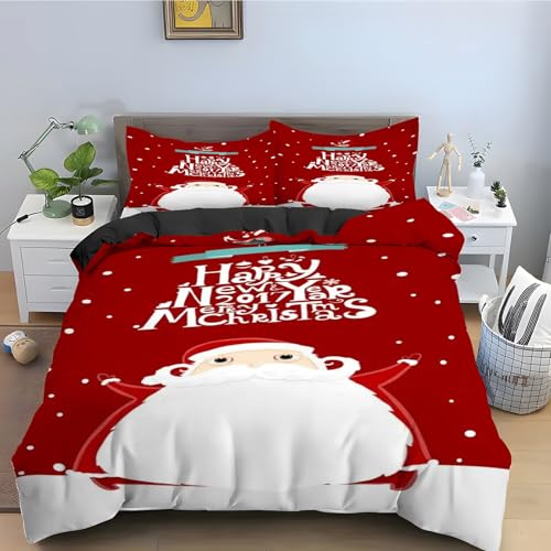 Housse de couette 220x240 microfibre douce avec fermeture éclair - 2