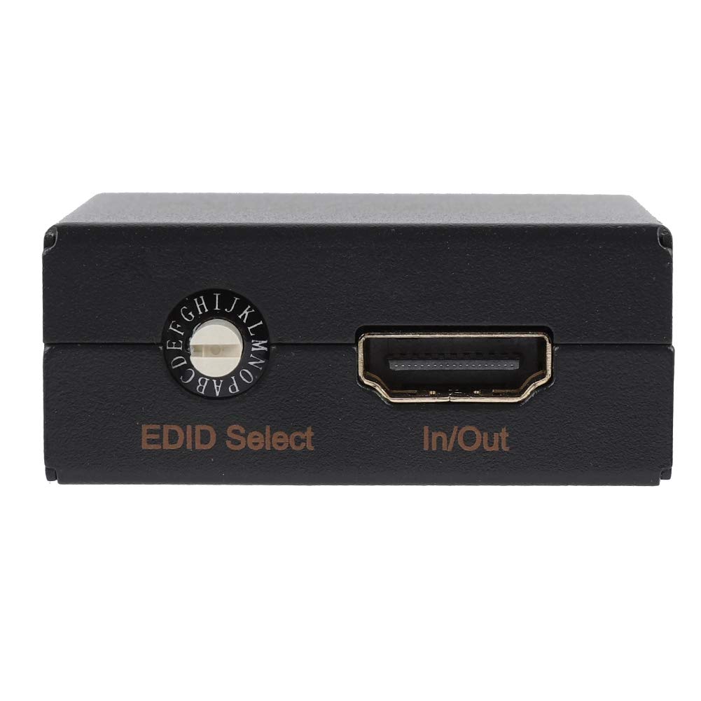 HDMI EDID Feeder Manager Emulatore EDID Regolabile Manualmente Distribuzione Segnali Video tra Dispositivi HDMI, Support 4K CEC 16 Tipi di Modalità EDID per Apparecchiature e