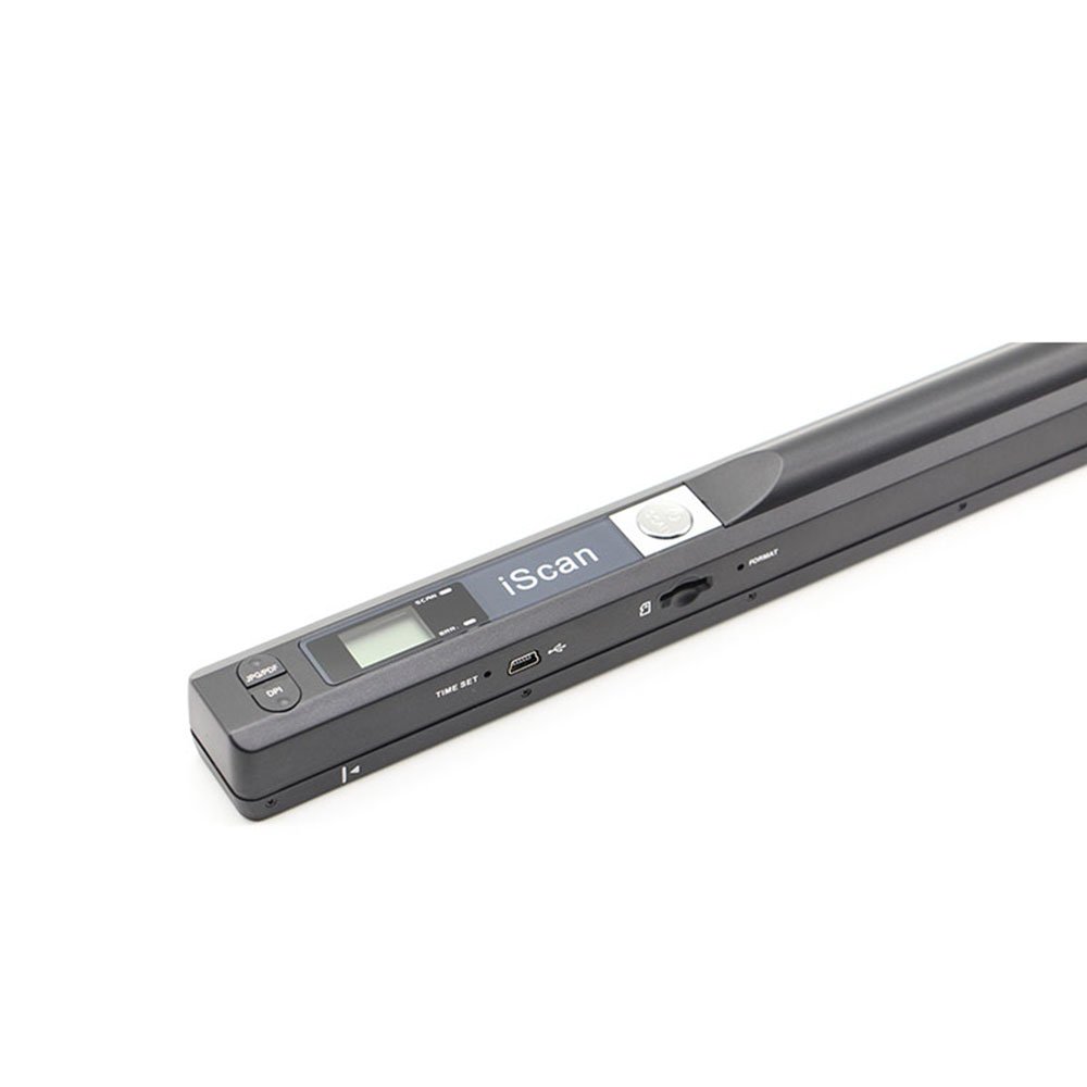 Scanner de documents portable ESECO iScan A4 Noir 900/600/300 dpi Scanner de poche Mini Pen