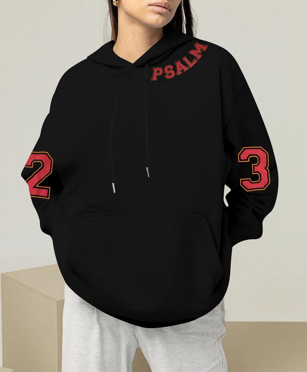 FAYALEQ Christian Sweatshirt For Women God Is Good Hoodies Faith Pullover Bible Verse Long Sleeve Tops - Image 2