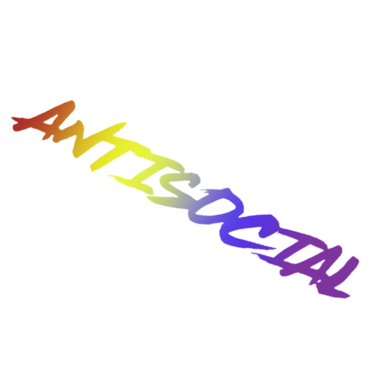 Youthful Unsociable Personality Decals Waterproof Vehicle Sticker for Cars Waterproof Strong Easy Apply & Remove