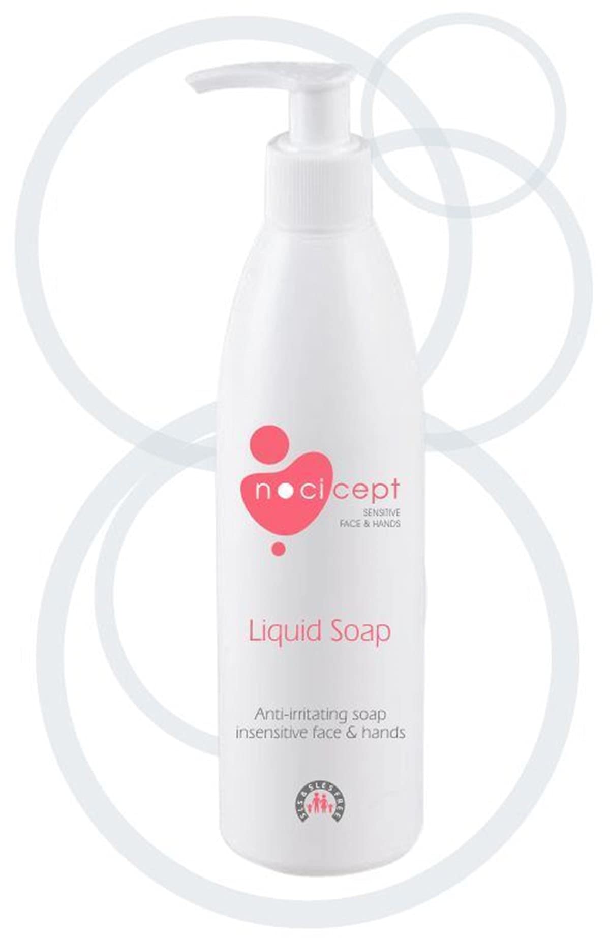 Nocicept Liquid Soap 300 ml - Kuru, Tahriş Olmuş, Hassas Ciltlerin Sülfatsız El ve Yüz Temizleyicisi