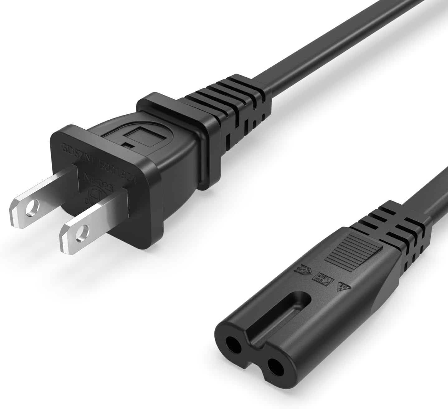 Power Cord Cable Replacement for Sony PS4 PS3 Playstation 4 3 Slim and Xbox One S/X Console Sharp TV AC Wall Cable Supply