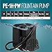 Little Giant PE-1H-PW 115 Volt, 1/125 HP, 170 GPH Epoxy Encapsulated Small Submersible Direct Drive Pump with Hooded Volute and Flow Control Valve, 6-Feet Cord, Black, 566604