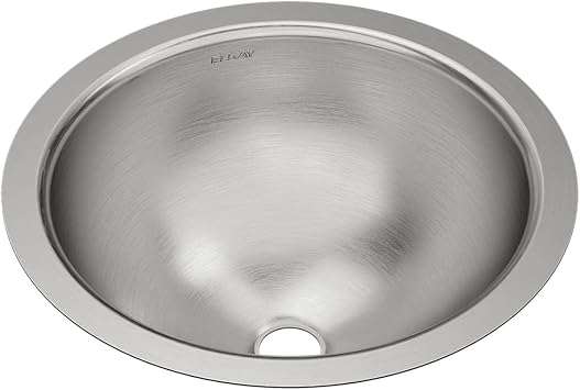 Elkay ELUH12LV Asana Single Bowl Undermount Stainless Steel Bathroom Sink