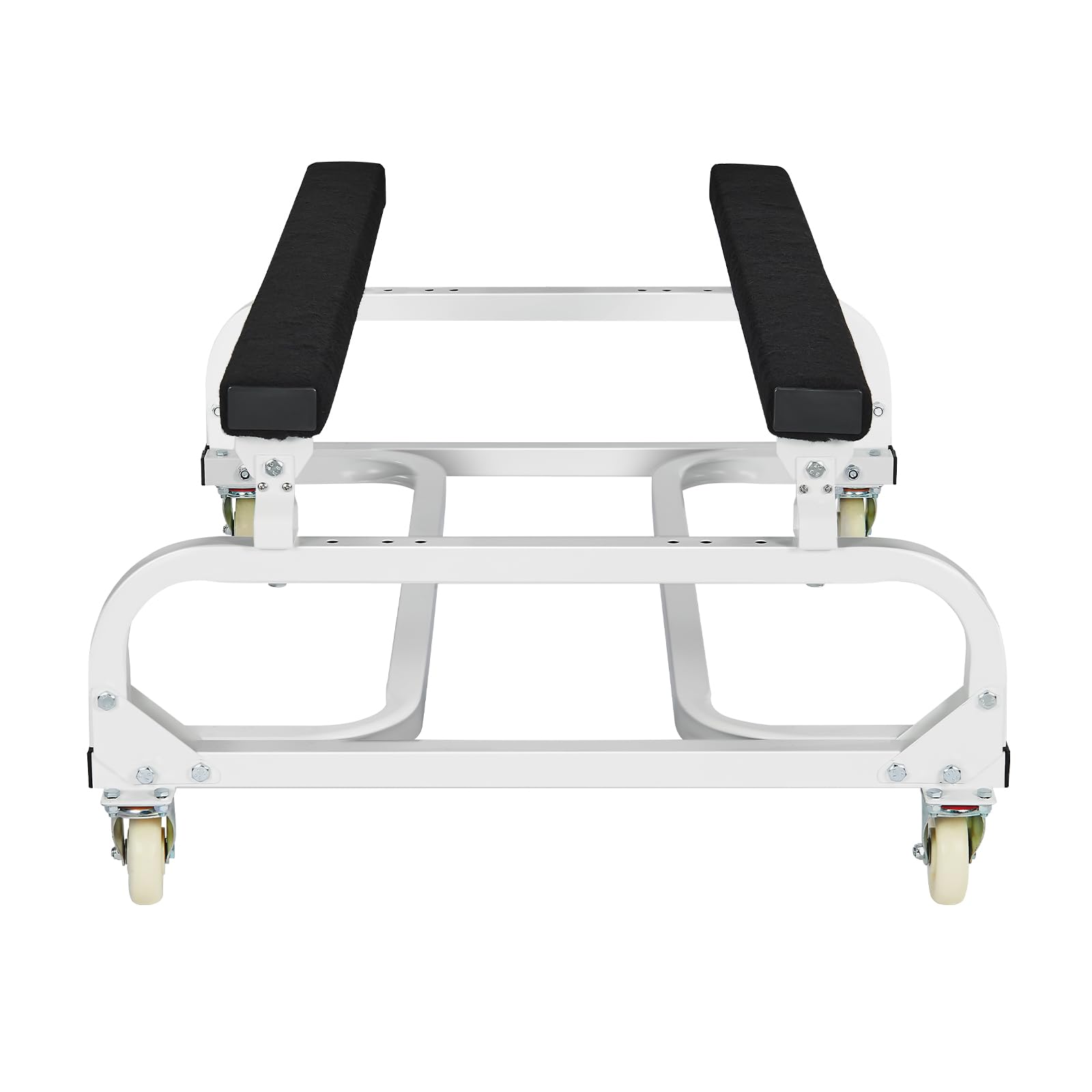 VEVOR Jet Ski Dolly 590kg Tragfähigkeit, Bootswagen, Transportwagen zum Bewegen von Wasserfahrzeugen, verstellbare Kojen mit 4 Rollen & 2 Bremsen, robuster Slipwagen für Kajaks, Jet-Skis, Schnellboote