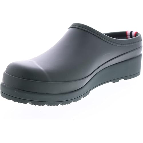 Hunter Original Play Clogs for Women - Soft Textile Lining, Durable Rubber Upper, and Closed-Toe Front
