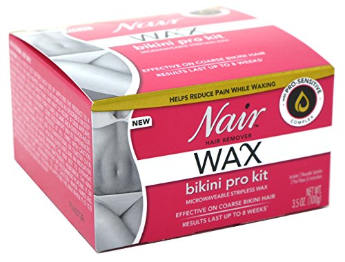 Nair Hair Remover Wax Bikini Pro Kit (3 Pack)