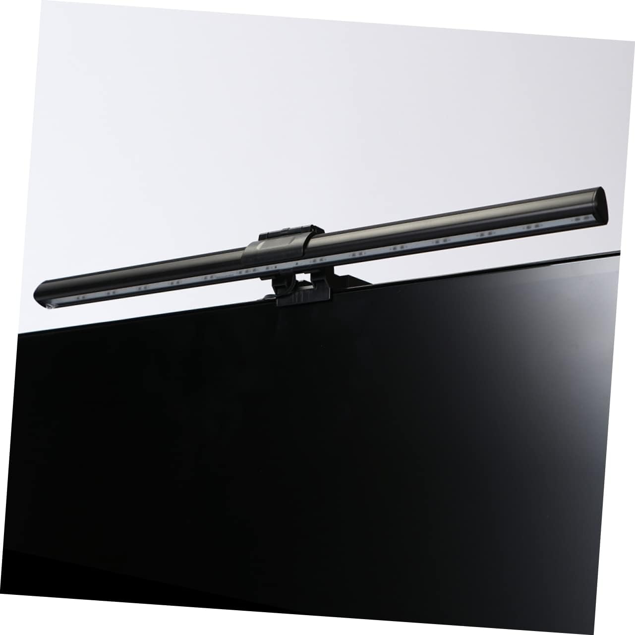 Computer Monitor Clip -Caring E-Reading Lamp USB Power Brightness for Home Office Study Black Screen Hanging Light