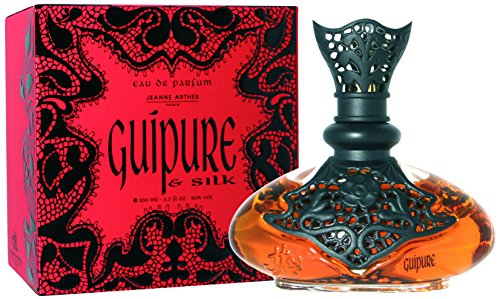 JEANNE ARTHES - Parfum Femme Guipure Silk - Eau de Parfum - Flacon Vaporisateur 100 ml - Fabriqué en France À Grasse