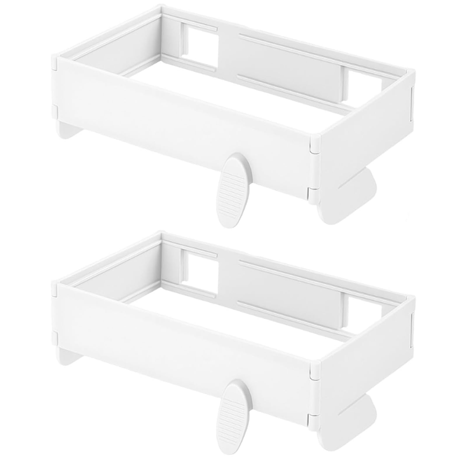 APGLSXY Foldable Space Saving Trash Holders Simple Assembly for Kitchen Stable Bathroom Garbage