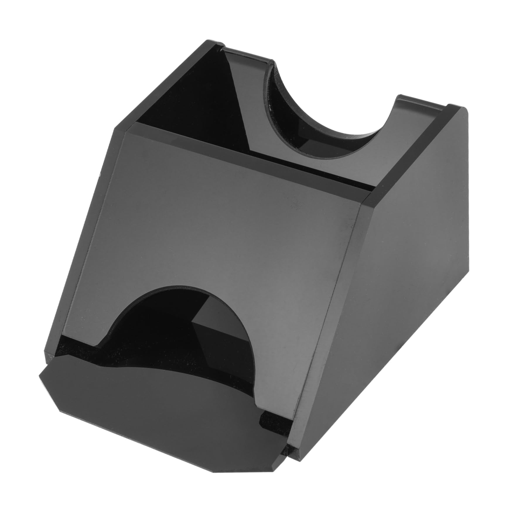 KOMBIUDA -Grade Acrylic Black Jack Card Shoe Heavy Duty Smooth Edges Perfect for Home Family Games