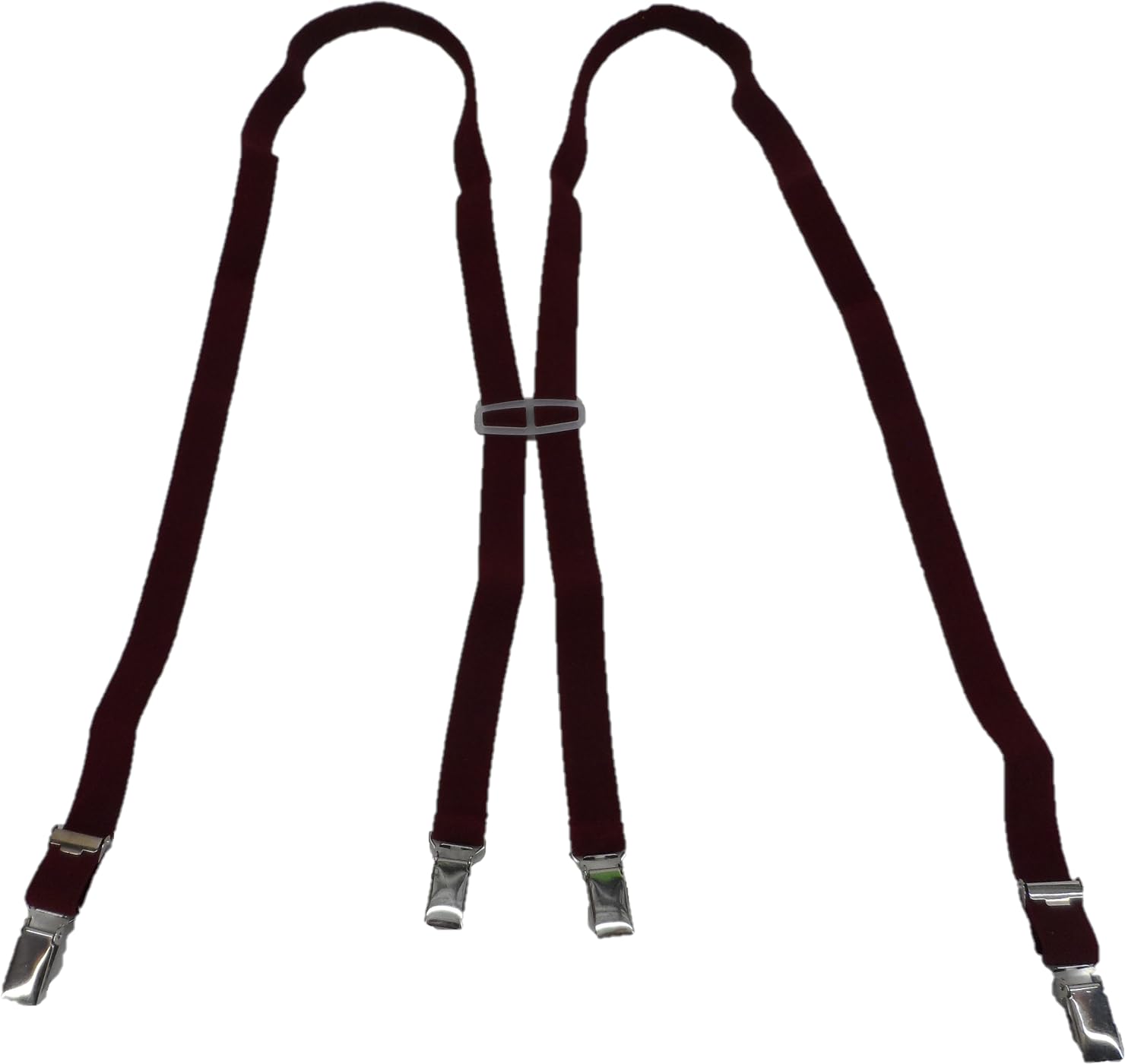 Mazeys Men's Burgundy 1/2 Inch Braces (Burgundy)