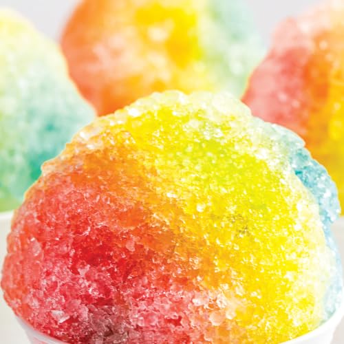 Image of Nostalgia Snow Cone Shaved Ice Machine - Makes 20 Icy Treats - Includes 1 Reusable Plastic Cup - Retro Red