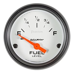 AUTO METER Autometer 5719 Phantom Gauge Fuel Level 2 1/16in 73e to 10f (Aftermarket Linear) Elec