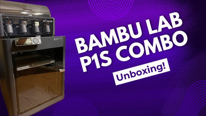 WOL3D Bambu Lab P1S Combo 3D Printer with AMS, Multi Color