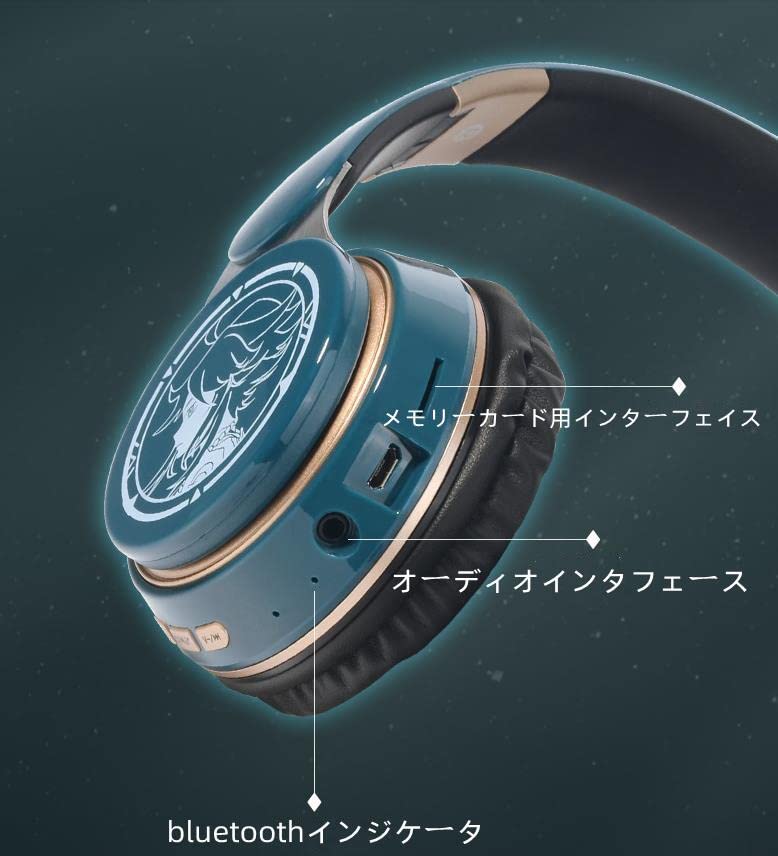 中国版フリーナ「原神」 青白ヘッドフォン 中国版フリーナ「原神