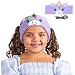 CozyPhones Kids Headphones Volume Limited with Ultra-Thin Speakers Soft Fleece Headband - Perfect Children's Earphones for Home and Travel - Purple Rainbow Unicorn