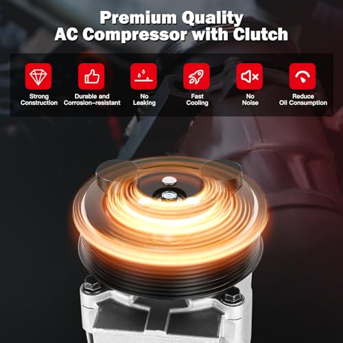 Image of cciyu AC Compressor Pump for Dodge for Ram 2500 3500 4000 5.9L 6.7L