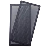 KAUMO PCケース マグネット吸着 防塵フィルタ (14×28cm 2枚入り) プラスチック メッシュ ネット