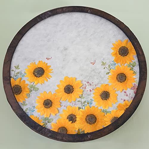48 Piezas Girasoles Secos para Manualidades miniatura 6