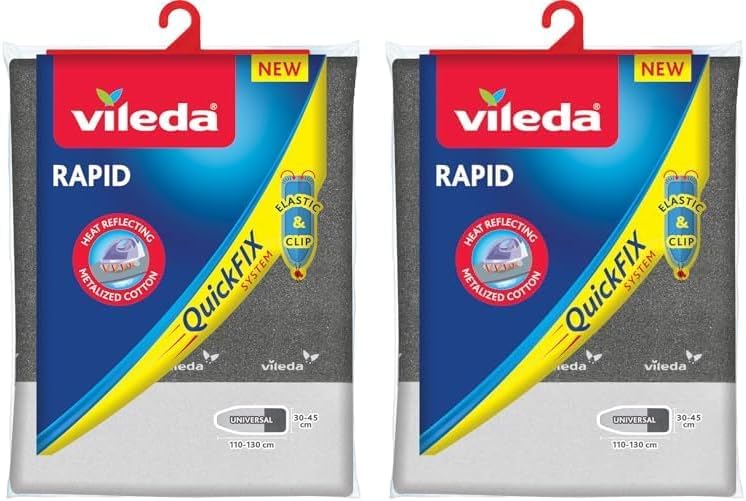 Vileda QuickFix Rapid Ütü Masası Kılıfı, Universal Ebat 2li paket