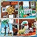 Pirate Dock Ship Building Toys, Pirate Themed City Building Block Set, A Gift Compatible with Lego Sets for Boys & Girl 6-14 & Adults (579pcs)