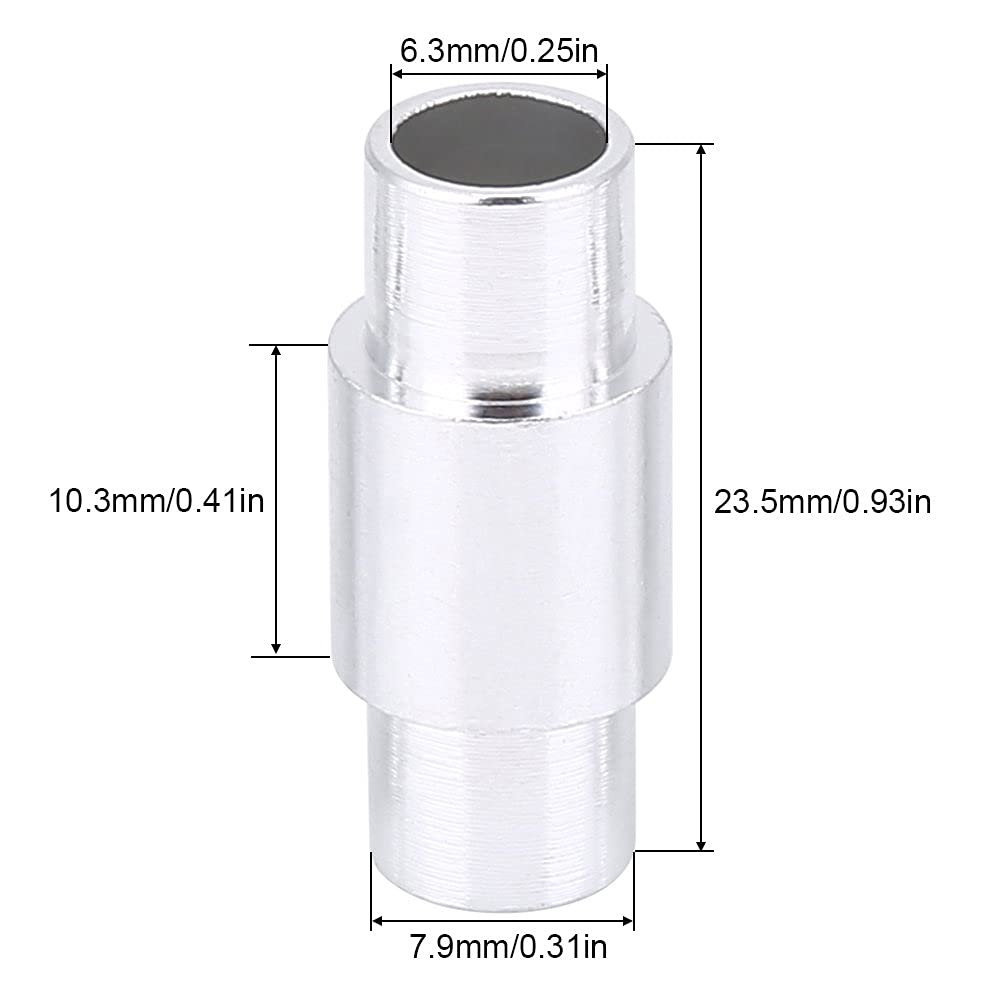 Separadores de cojinetes de ruedas de aluminio 8 mm 6 mm para patines 10 unidades