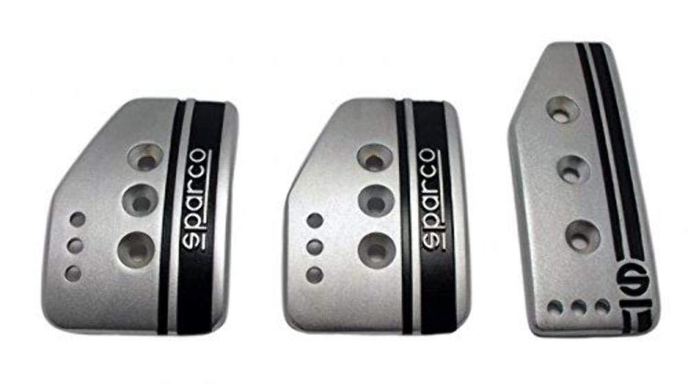 Sparco 037879IT01 Pedal Set (Settanta Short Silve)
