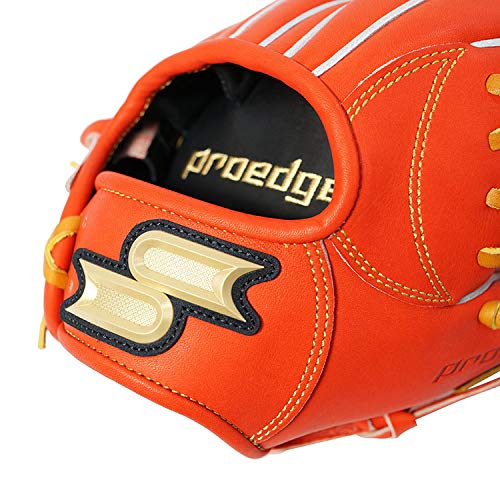 【専用】SSK プロエッジ 右投げ 硬式グローブ オレンジ proedge 硬式グローブ 超 限定 エスエスケイ SSK プロエッジ