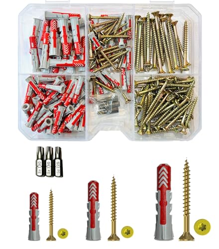 SDS Bohrer Dübel Fischer Dübel Set 280 Teile –  Produktbild-Vorschau 9