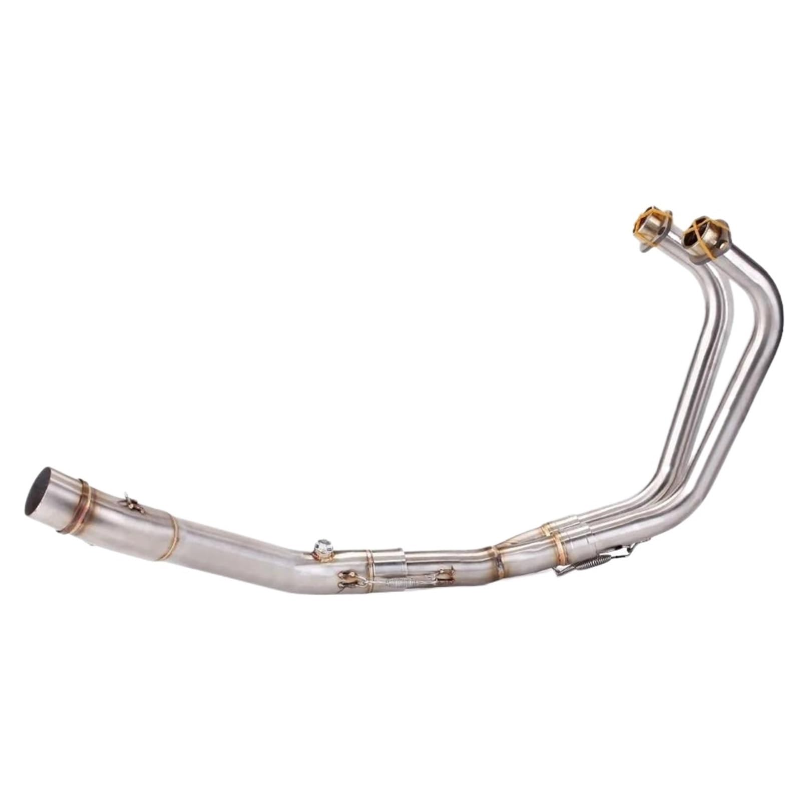 Exhaust Type Full Exhaust Pipe Middle Slip On For YZF MT03 R25 R3 2015-2020 Without Motorcycle Exhaust Header(Type A)