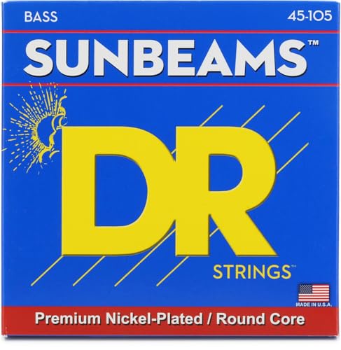 DR Strings NMR-45 Sunbeams Nickel Plated Medium Bass Strings