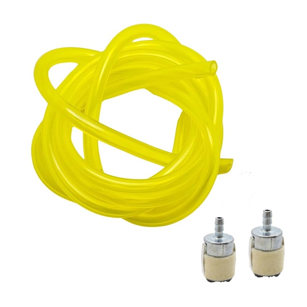 Replacement Parts Gas Petrol Fuel Filter Fuel Line Hose Pipe Primer 3mmx5mm Universal Fit Chainsaw Trimmer Blower.(D Type)