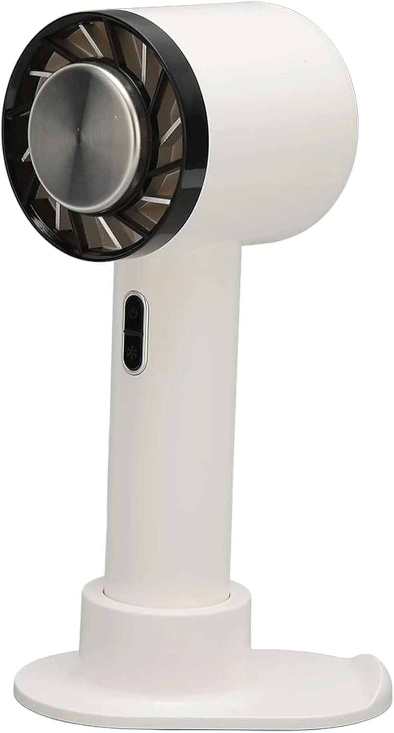 Standing Fan USB Rechargeable Mini Fan, 3 Speed Settings Handheld Fan, Cooling Fan for Outgoing/Hiking/Camping/Sports 58 * 68 * 163MM Quiet