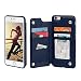 iPhone 7 Folio Case, Gear Beast iPhone 7 Top View Wallet Case Slim PU Leather Flip Cover, 4 Card Slots, ID Window, Secure Snaps and Shock Absorbing Protective TPU Bumper Case