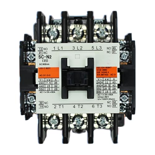Contacteur AC SC-N3 bobine AC 110V tripolaire relais de puissance industriel