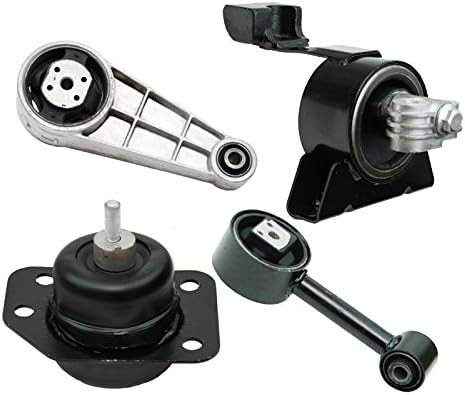 Engine Motor & Transmission Mount Compatible with 2004-2008 Suzuki Forenza/2005-2008 Suzuki Reno 2.0L Set 4pc -K0859 |A6841 A6842 A6844 A6843