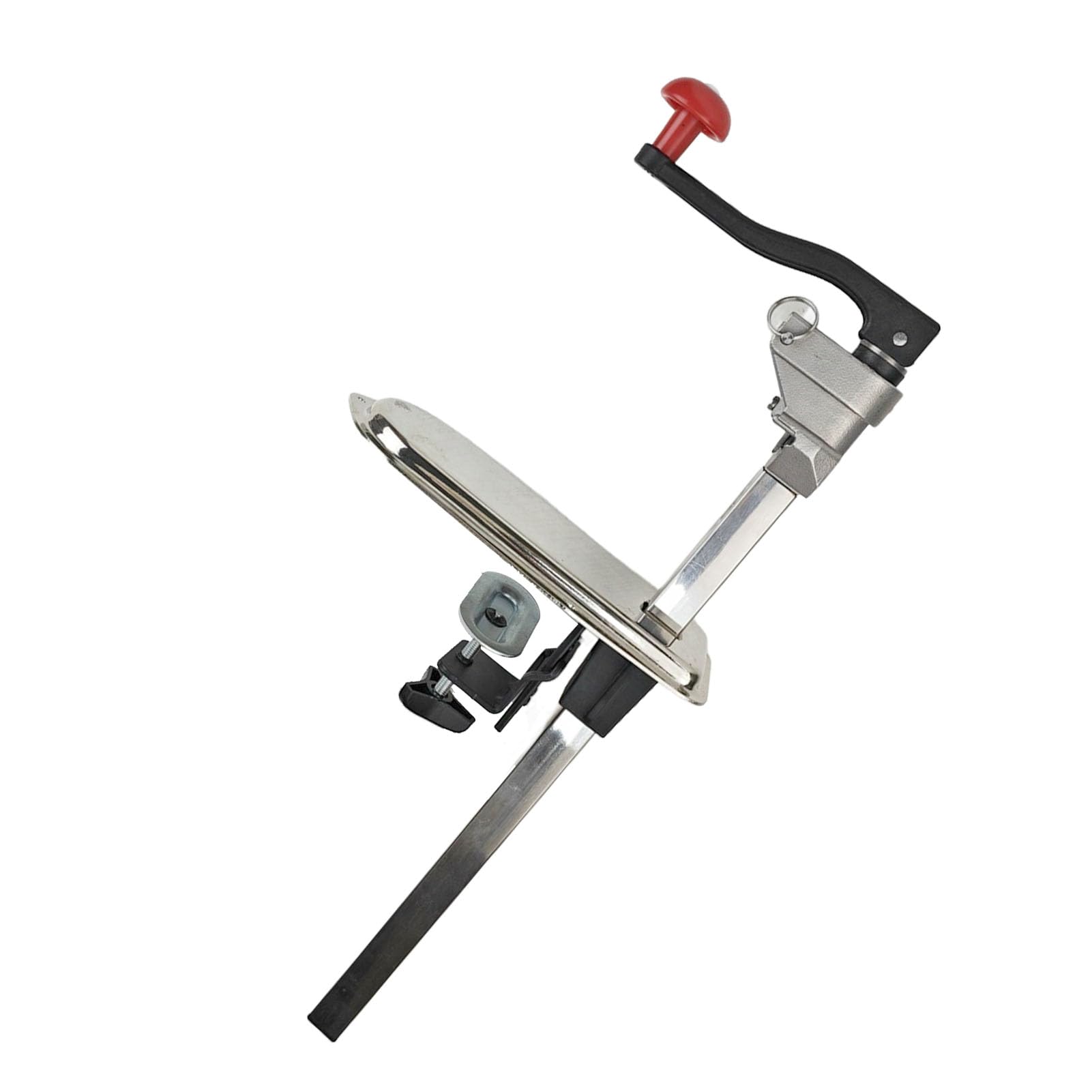 FILFEEL Robuster Kommerzieller Dosenöffner mit Tischklemme – Manueller Dosenöffner aus Edelstahl für Restaurants, Hotels und Catering – öffnet Dosen mit Einer Höhe von Bis zu 33 Cm, NSF-Design