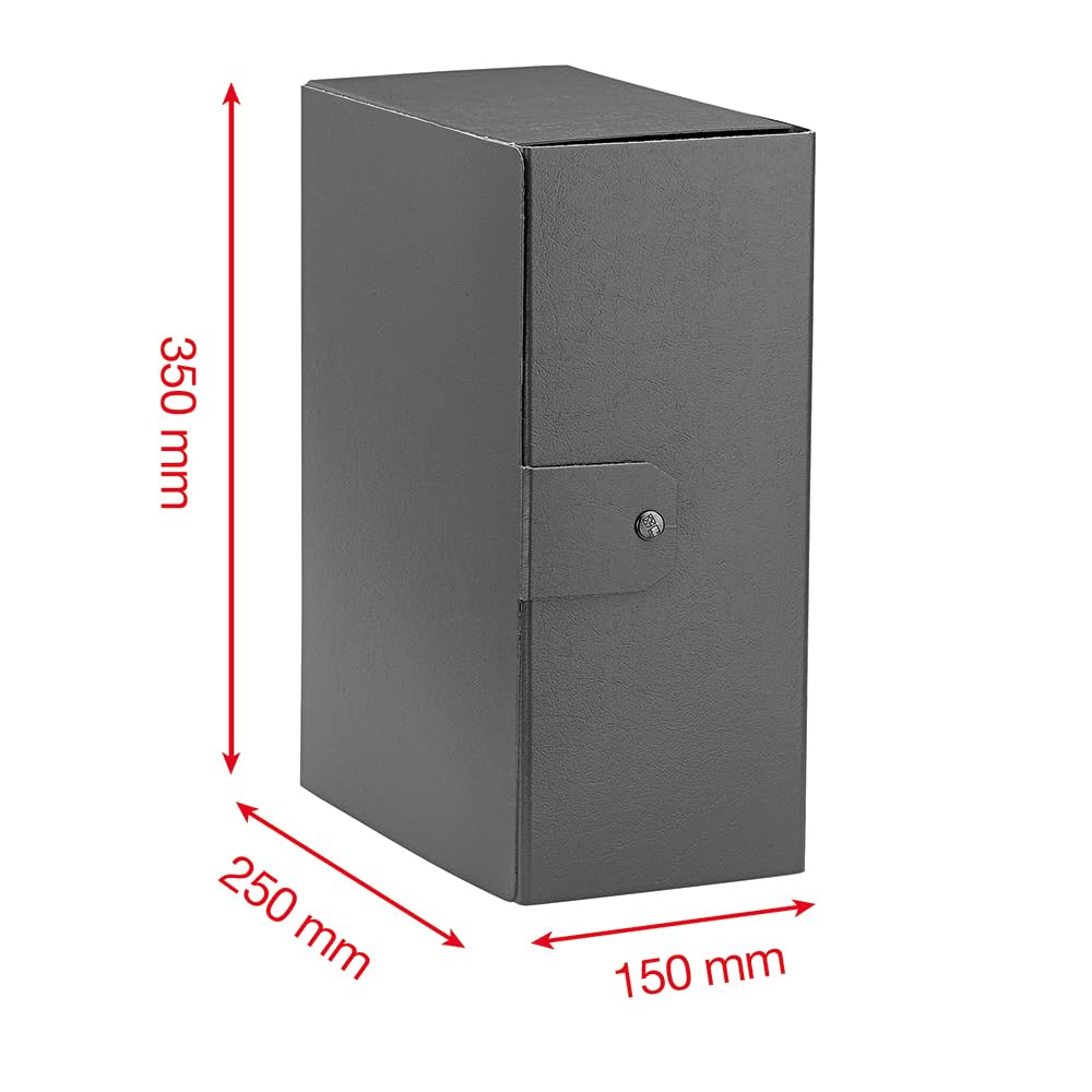 Esselte Eurobox C35 Carpeta Proyectos: Organiza Tu Trabajo Con Estilo (Pack 5 Unidades, Lomo 15 Cm)