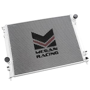 Megan MR-RT-DC06 Radiator Silver Single Core 2-Row