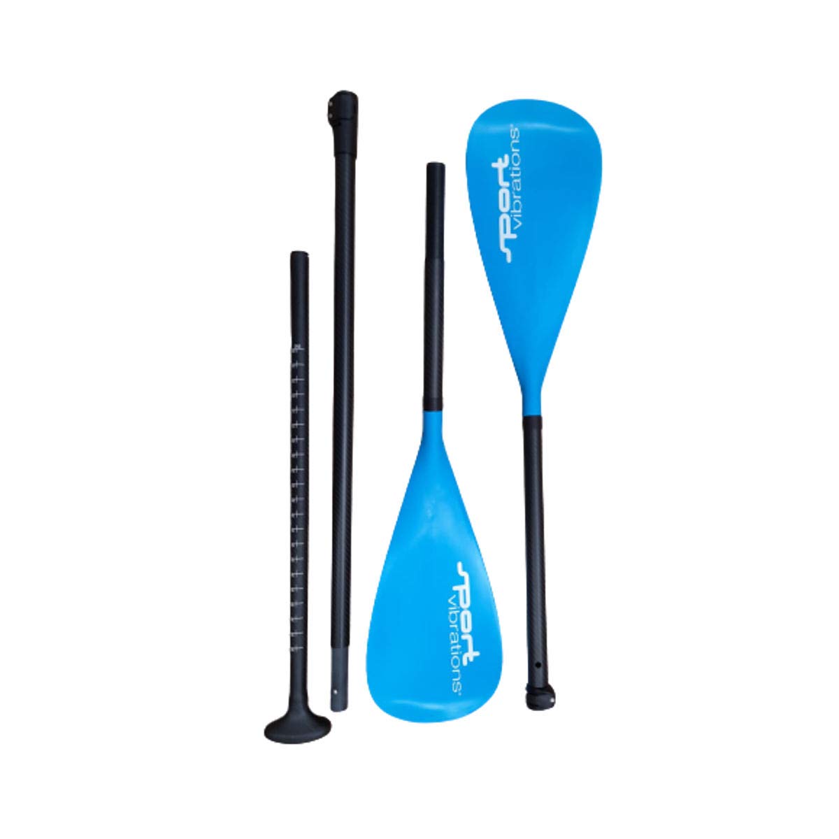 4teiliges Carbon Comp SUP Paddel