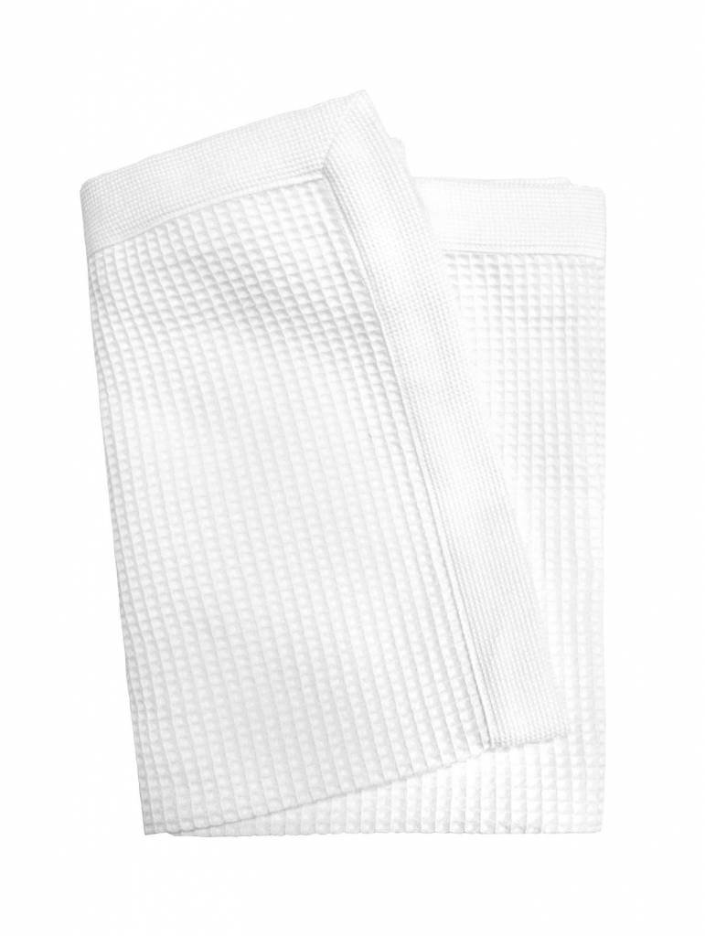 Taubert Spa Thalasso Saunatuch 200 x 75 cm leichtes Waffelpikee OneSize (200 x 75) Weiss