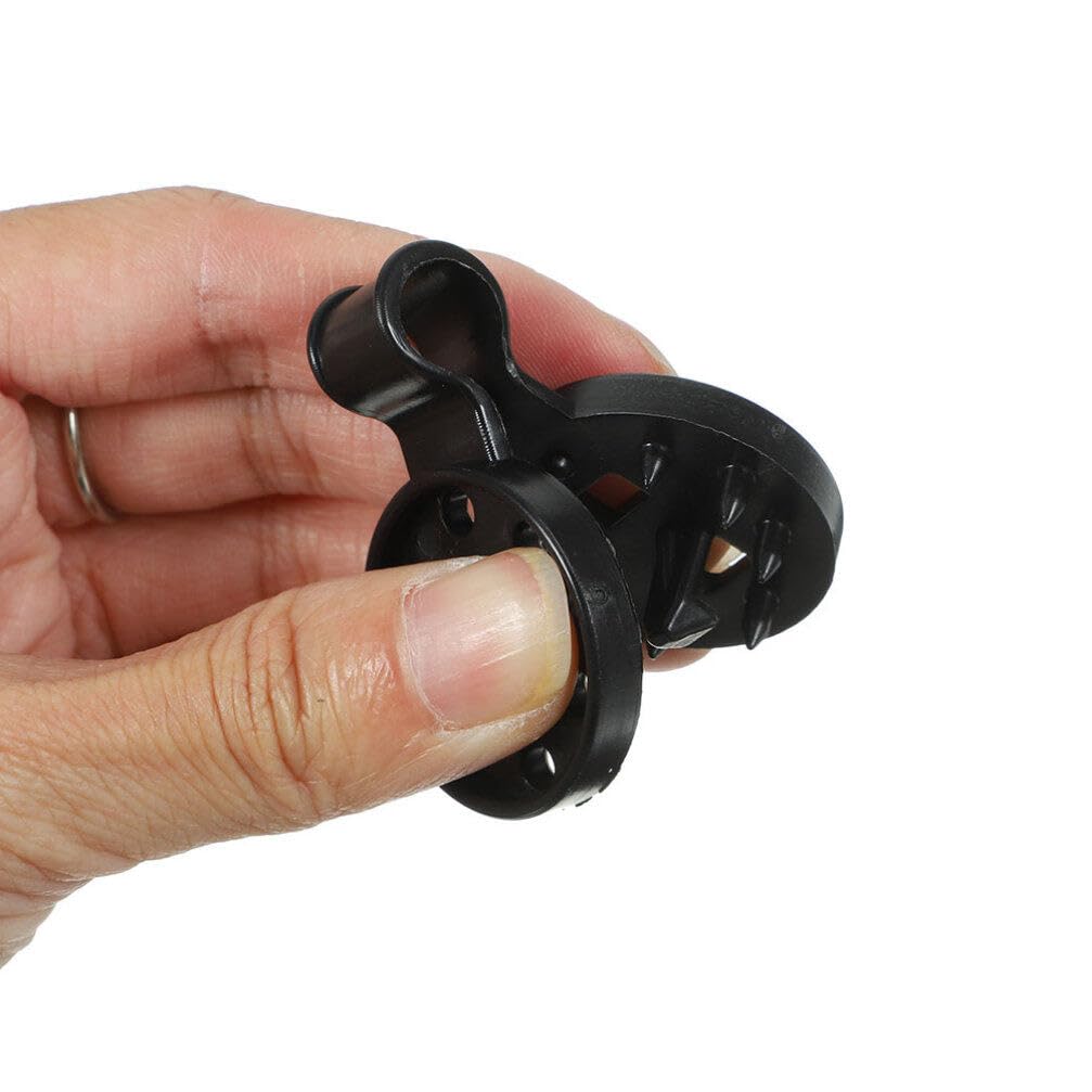 HANABASS 150Pcs Shade Cloth Clips Round-Shape Clips Shade Fabric Clips Garden Netting Clips Net Clamps