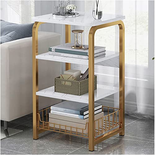 Mesa de Centro Mesa Auxiliar Industrial Retro Mesa Auxiliar Cama Mesa Auxiliar Estante de Almacenamiento, sofá de 2/3/4 Niveles, Mesa de Centro, Sala de Estar, Dormitorio, balcón, jardín, fá