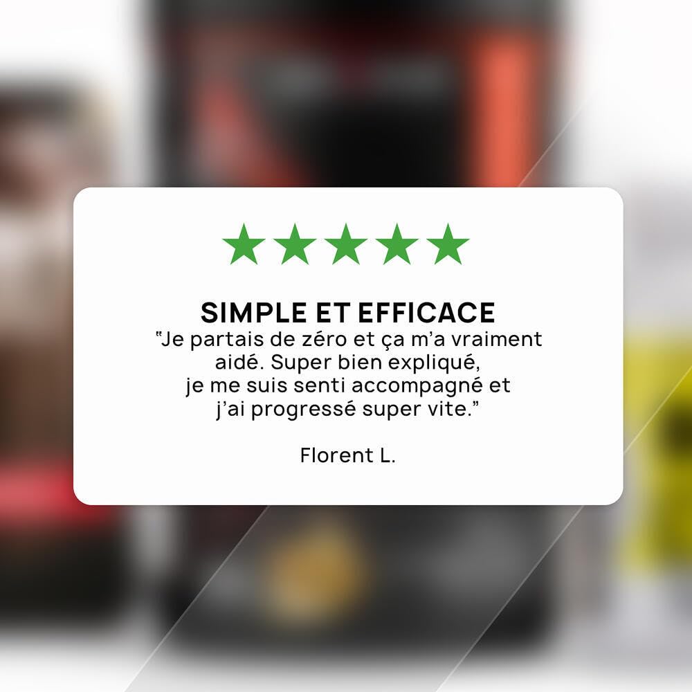 PACK MUSCLE SEC - Kit Starter Sèche, Protéines, Acides Aminés - Iso Zéro 100% Whey + BCAA 8.1.1 ZERO Vegan + Oméga 3 + Shaker 400ml - Eric Favre