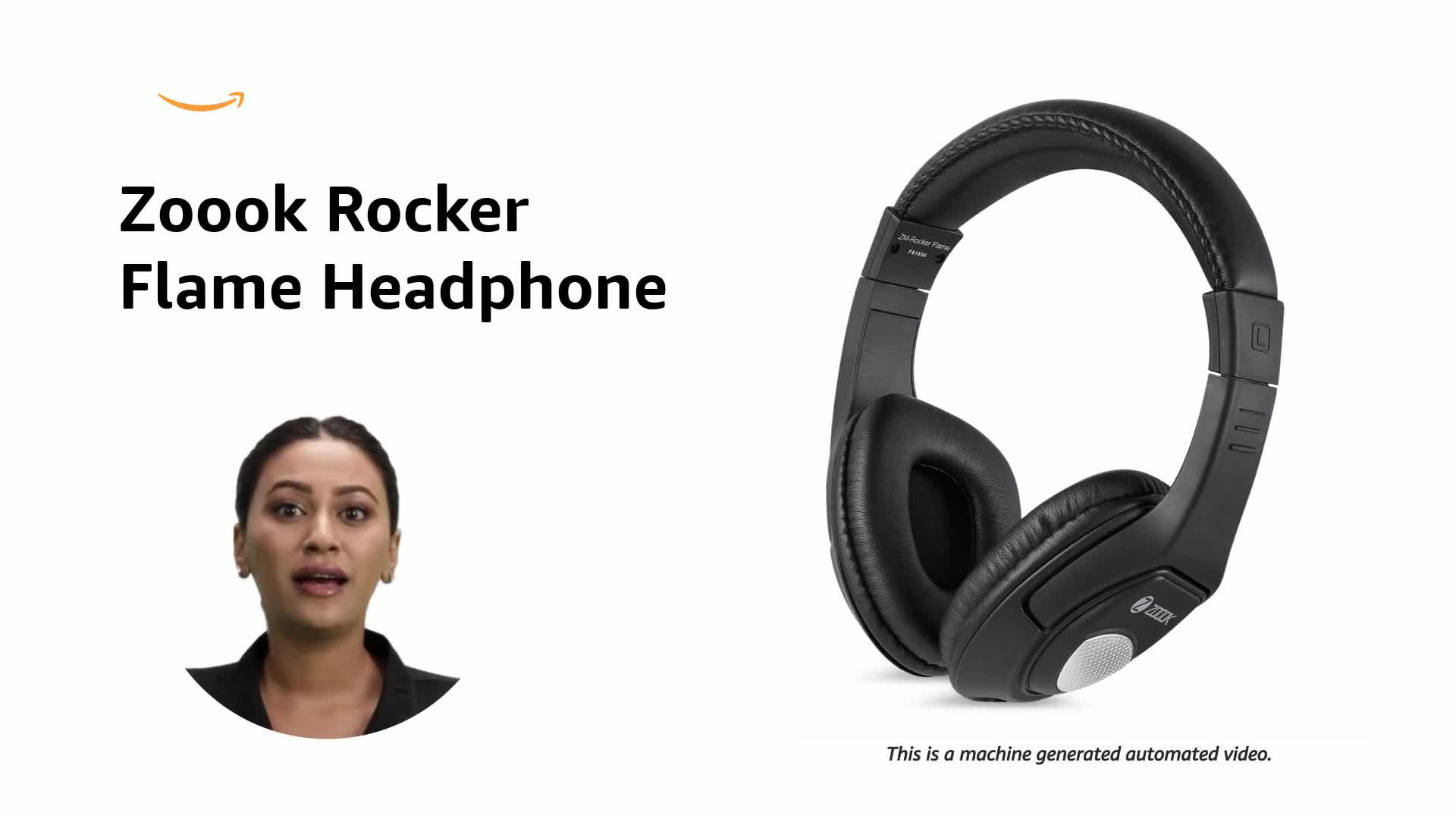 ミュージシャン HRK Zoook Rocker Flame Wired Headphone with Mic (Black) : Amazon.in