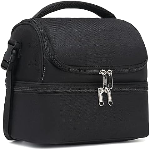 FlowFly Double Decker Cooler Insulated Lunch Bag Cover